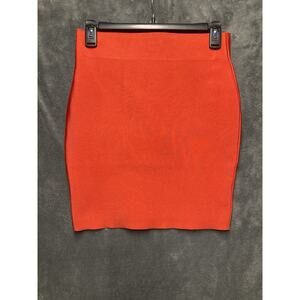 NWT Akira Fitted Mini Pencil Skirt Woman Sz M Red Date Night Party Wedding Guest